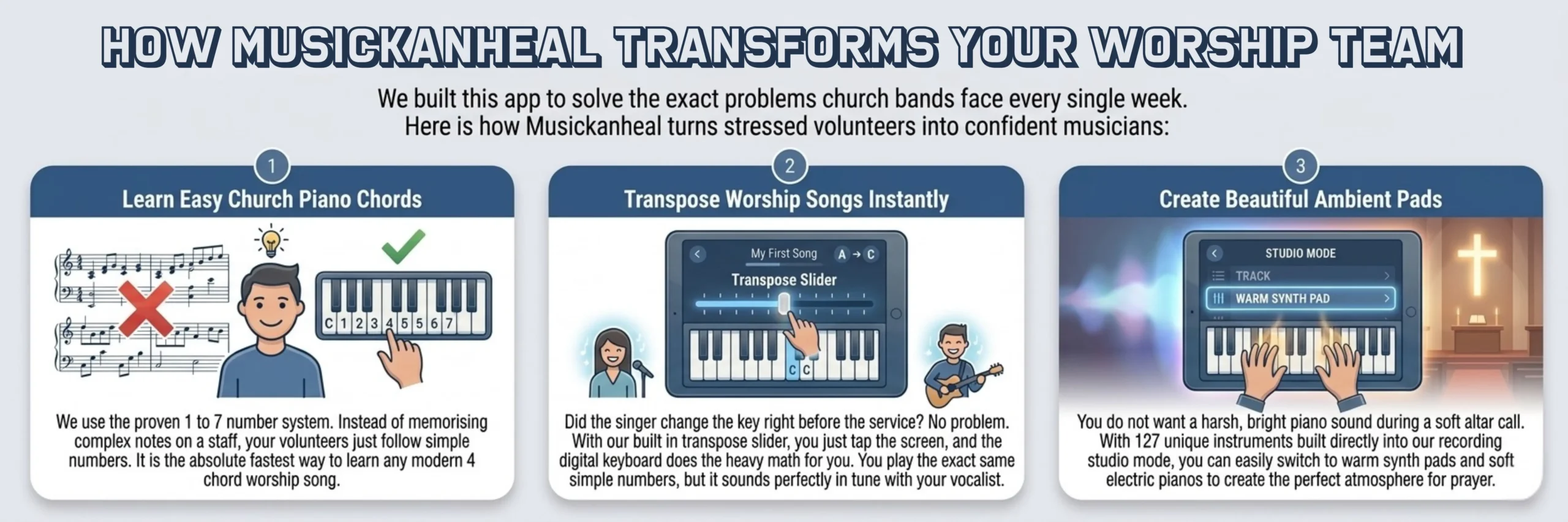 How Musickanheal transforms your worship team