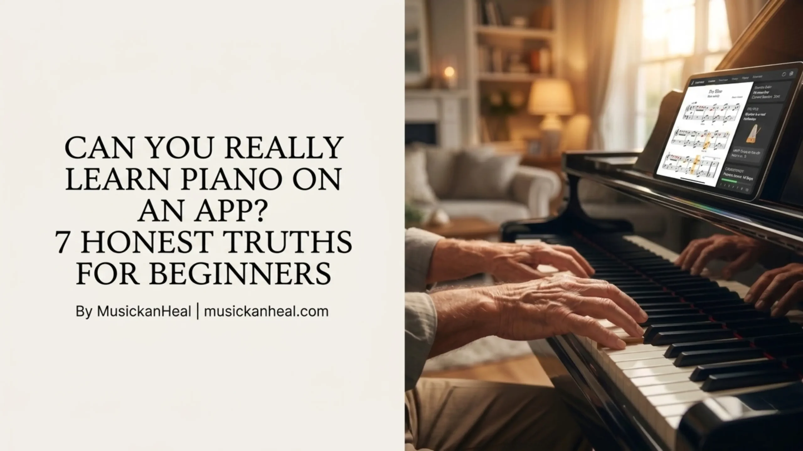 Can You Really Learn Piano on an App — 7 Honest Truths for Beginners