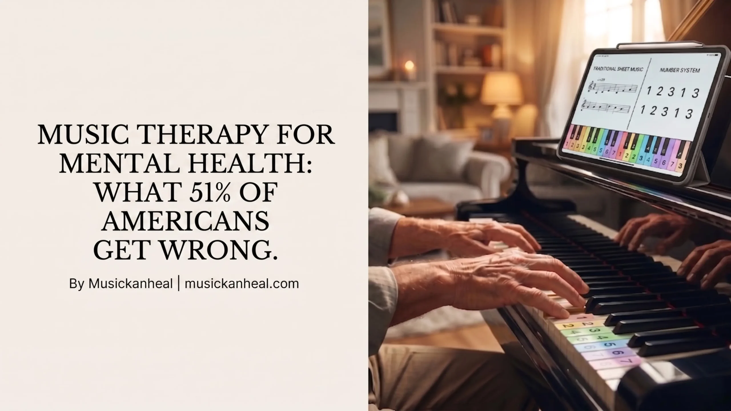 Music therapy for mental health featured image MusicKanHeal