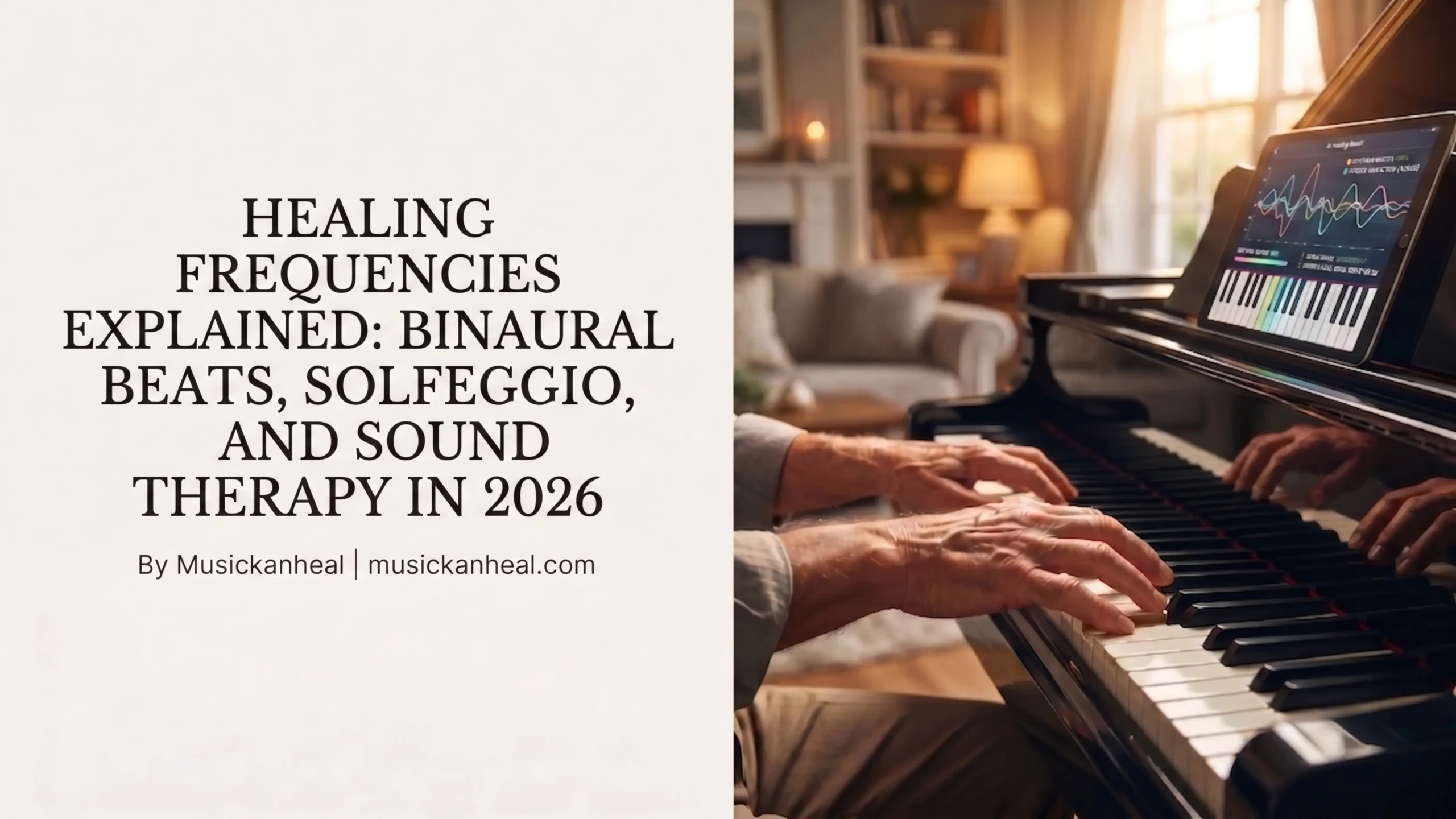 Healing Frequencies Explained: Binaural Beats, Solfeggio, and Sound Therapy in 2026 — MusicKanHeal