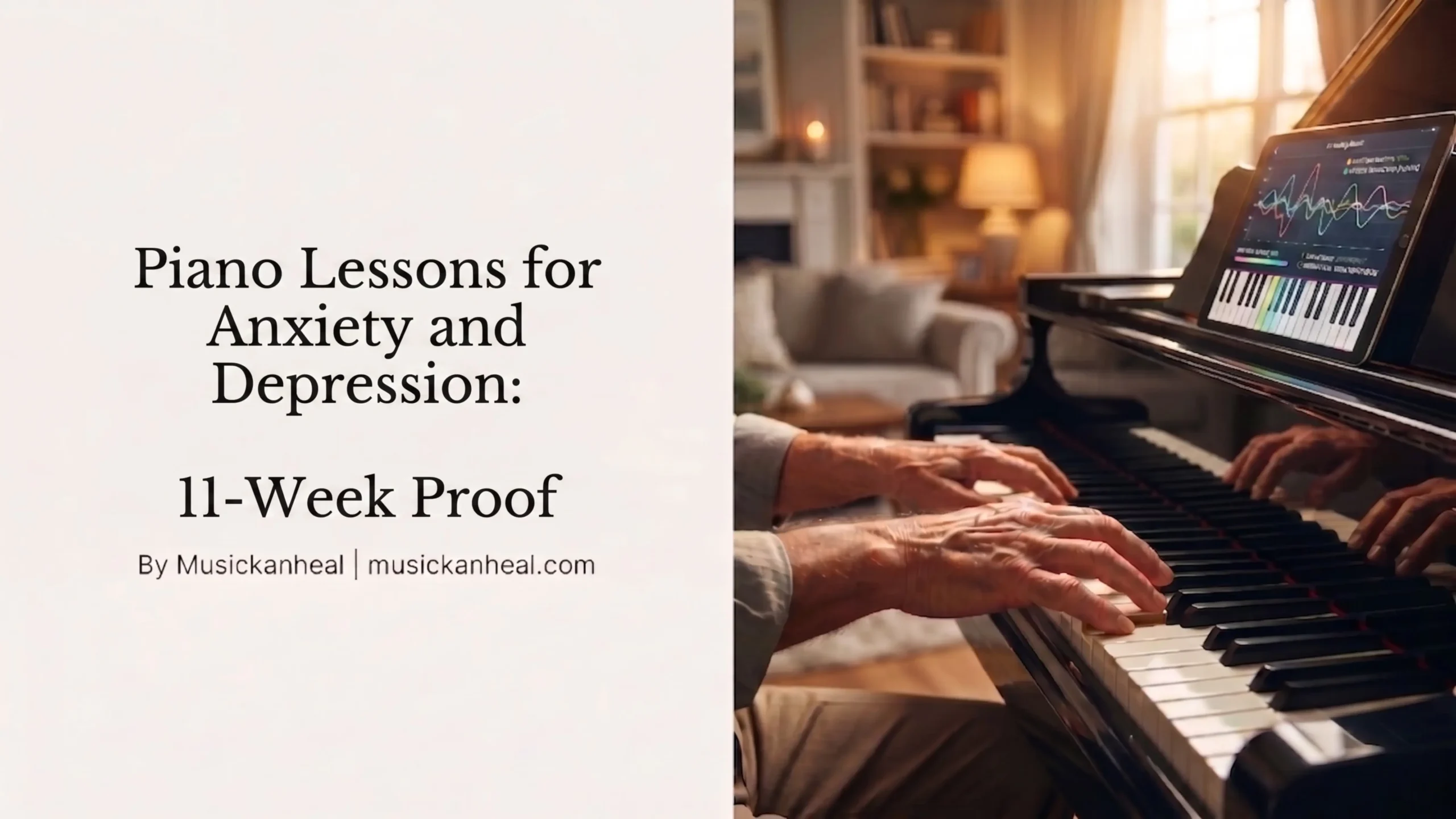 Piano Lessons for Anxiety and Depression – 11-Week Proof | MusicKanHeal