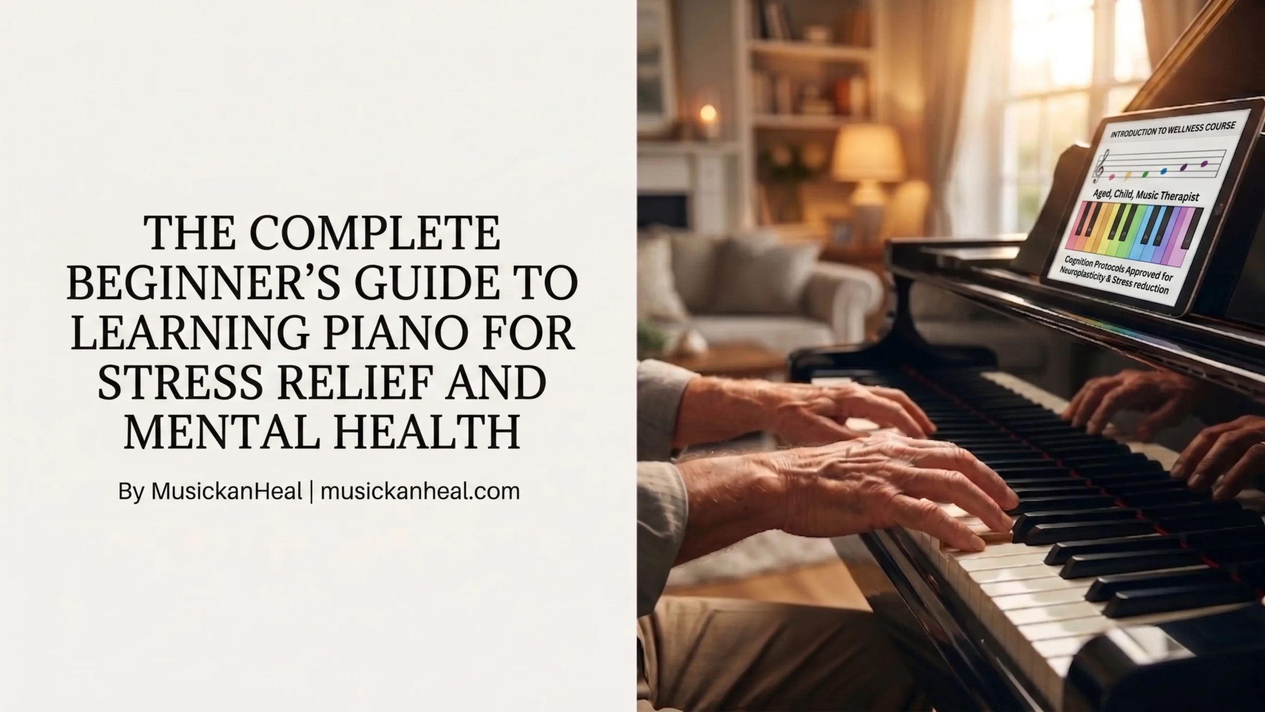 The Complete Beginner's Guide to Learning Piano for Stress Relief and Mental Health — MusicKanHeal