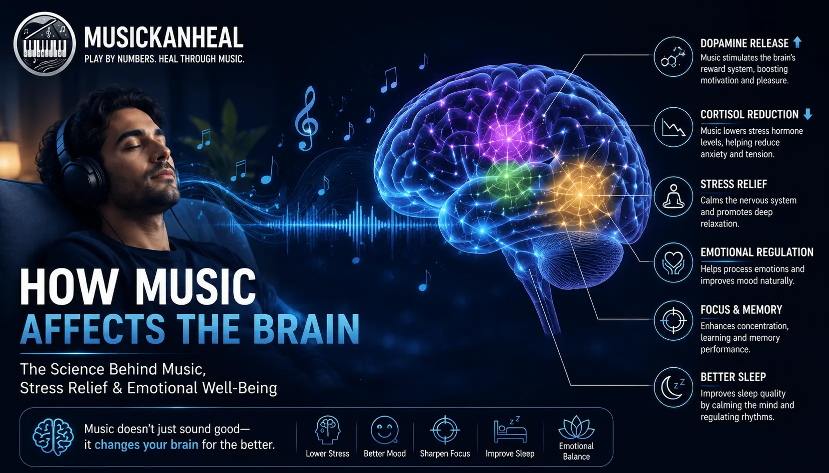 how music instead of therapy affects the brain
